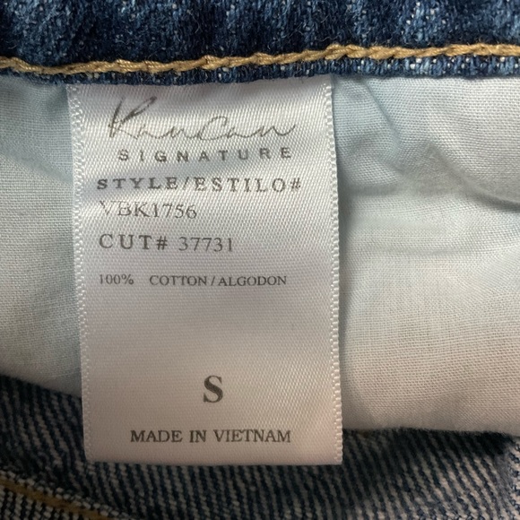 Kancan Estilo Women’s Distressed Ultra High Rise Denim Shorts Sz S (O1) - Picture 4 of 8